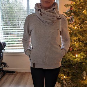 *RARE* Naketano Cowl Zip Up
